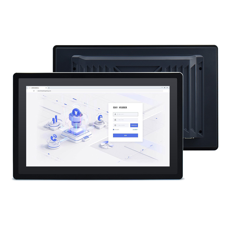 pc fanless touch screen industrial panel pc